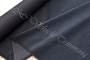 Automotive velour upholstery fabric